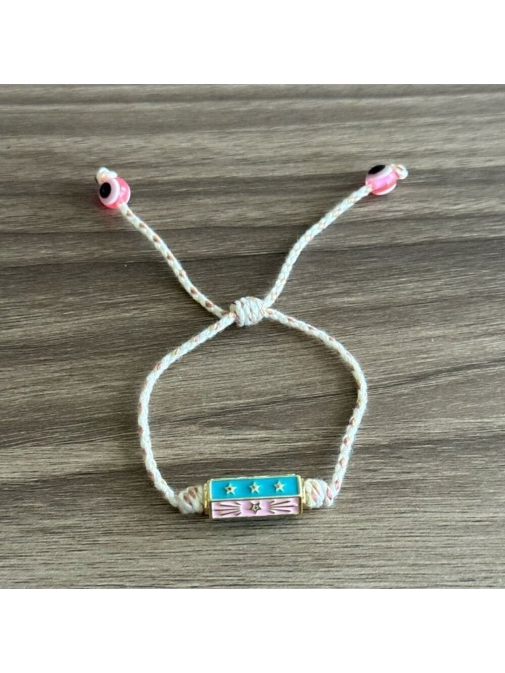 Boho Star Charm Bracelet Q886 - Picture 2 of 3